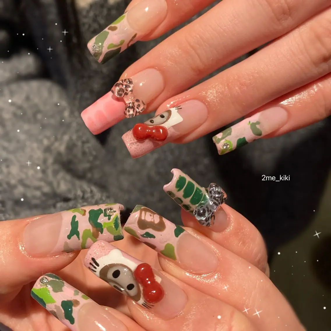 ネイル 持ち込み ハンドネイル ハンドケア 大人かわいいネイル♡ Kikiのネイルデザイン