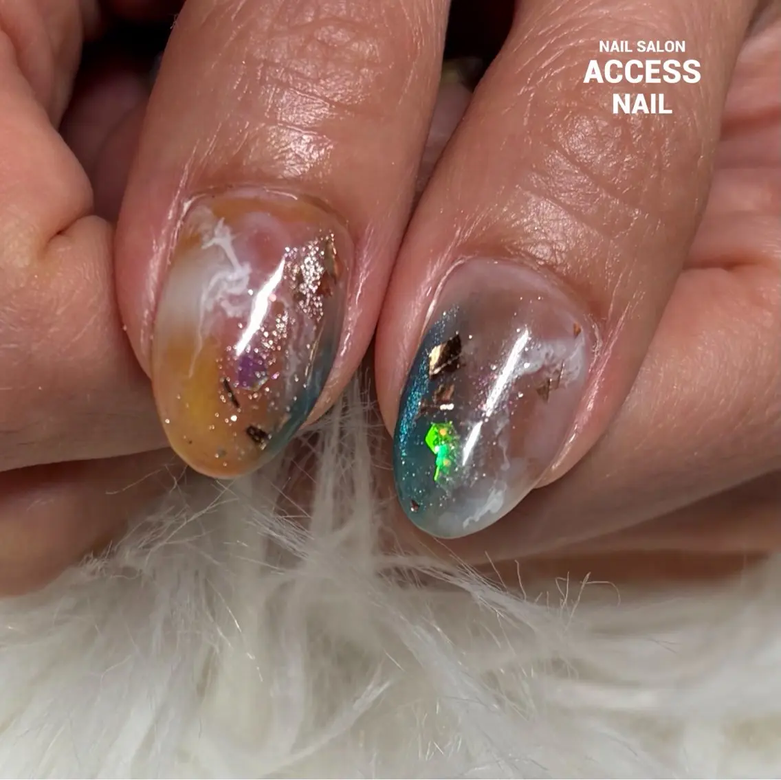 ネイル access nailのネイルデザイン