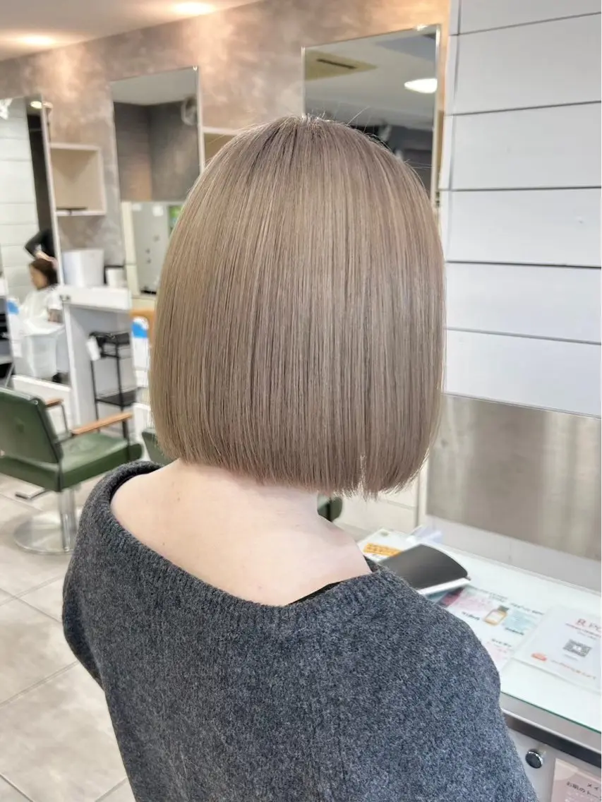 ショート カラー ヘアカラー 本尾 空大のヘアスタイル