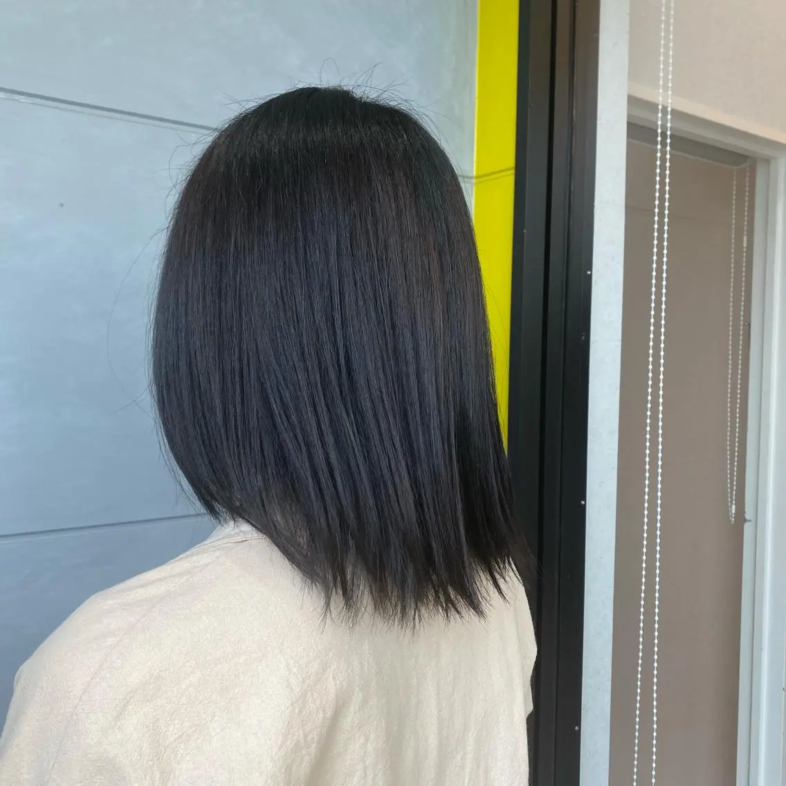 ミディアム カラー ヘアカラー 天池 結衣のヘアスタイル