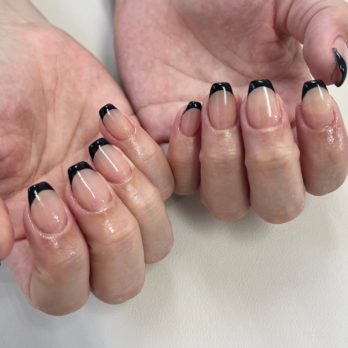 (hand) フレンチ/ ベースカラーなしの写真