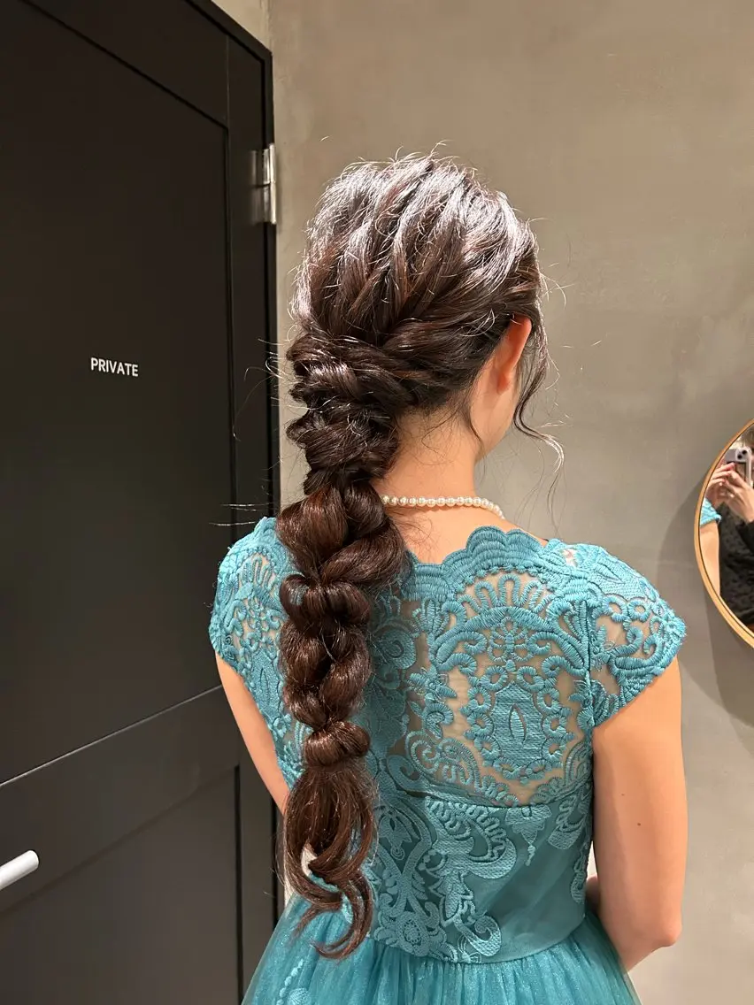 ロング ヘアアレンジ タナカ カナ🫧のヘアスタイル