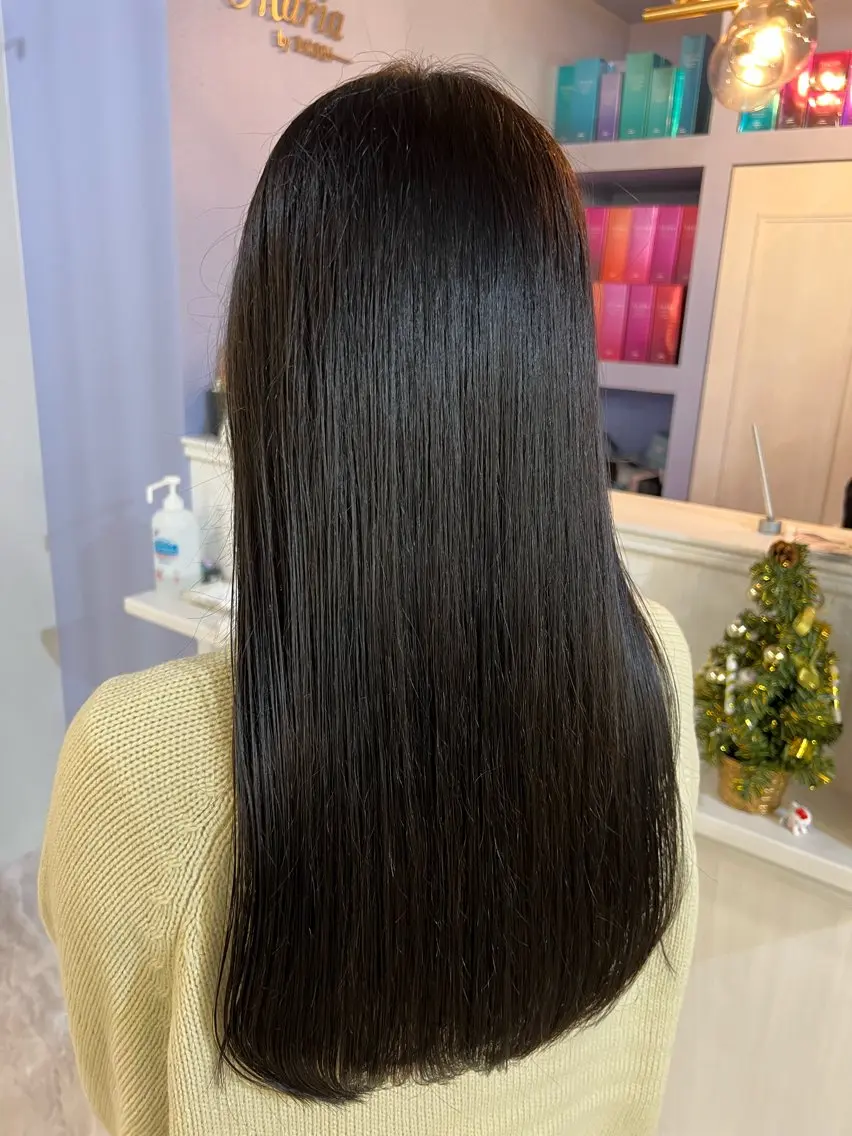 ロング パーマ 髪質改善 縮毛矯正 縮毛矯正練習 モデル募集✨️NOAのヘアスタイル