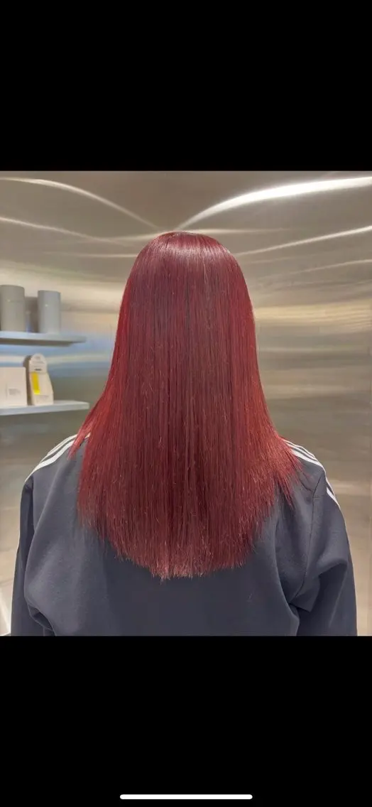 カラー ブリーチ ケアブリーチ デザインカラー ダブルカラー イヤリングカラー 酸性ストレート /ハイトーン/つばさのヘアスタイル