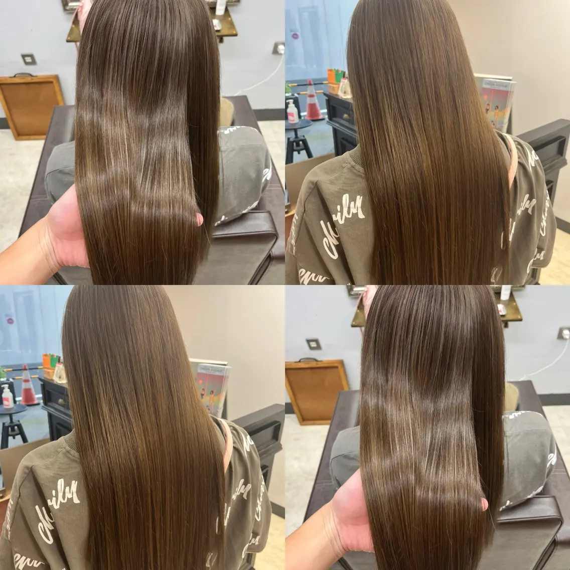 ロング カラー ハイライトカラー ハイライト トリートメント 産休の為お休みです! 小島凜のヘアスタイル