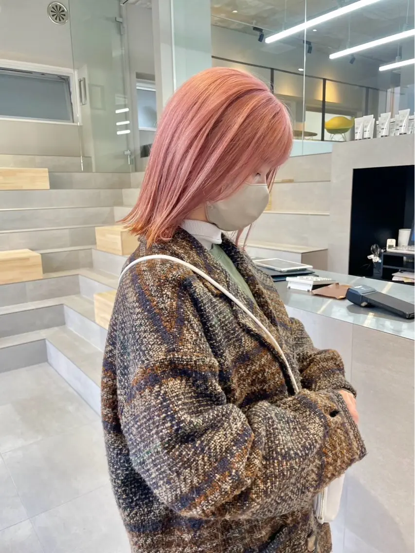 【メンテナンス】根本ブリーチ+フルカラー+マスクTrの写真