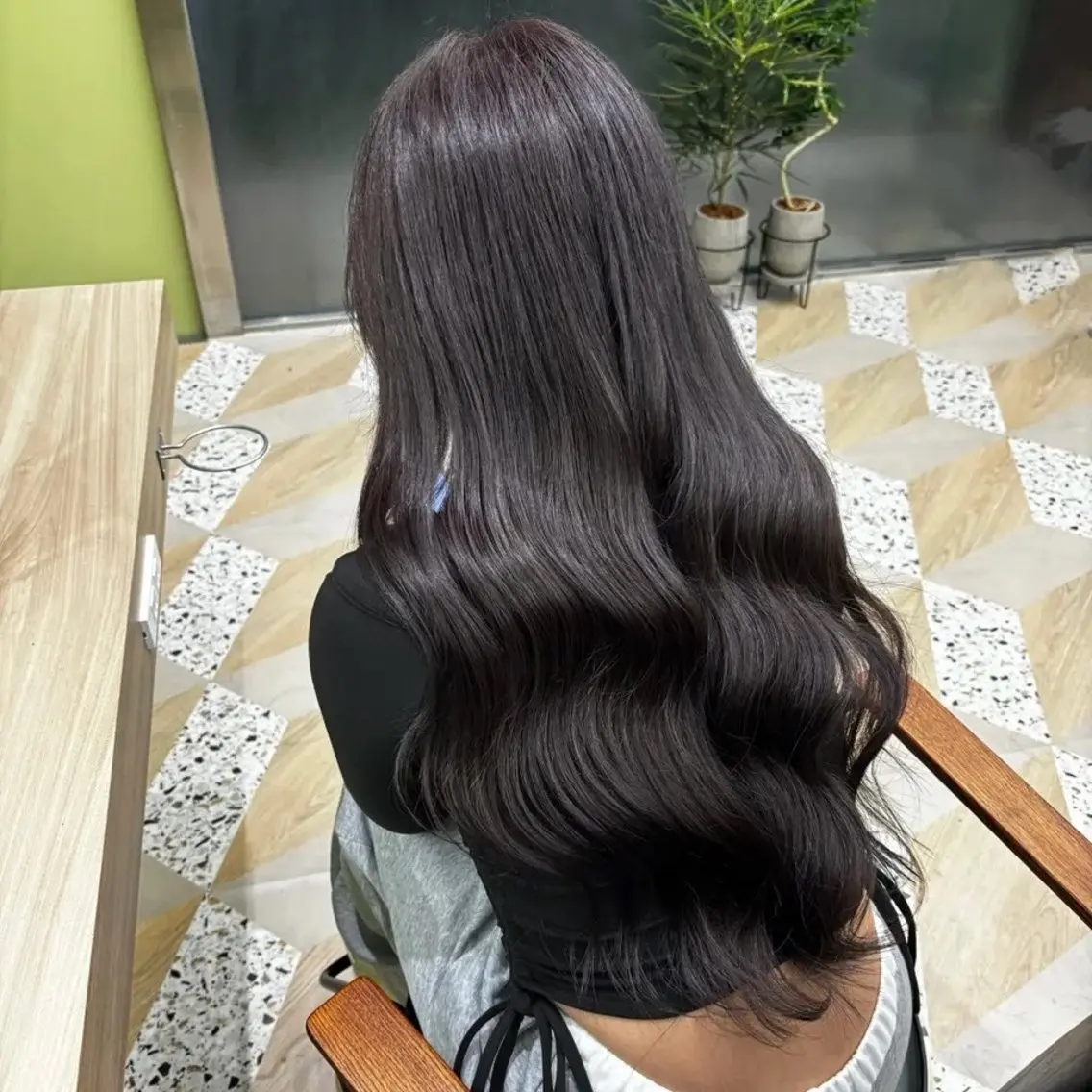 ロング カラー そら/心斎橋/韓国風 カラーモデル募集中✨のヘアスタイル