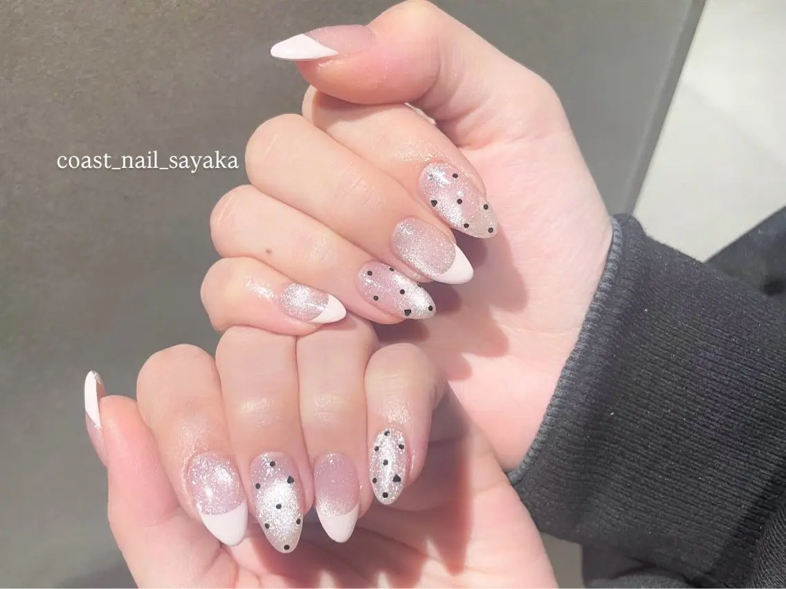 ネイル ハンドネイル HOSHI ⭐️辻堂 /藤沢ガーリーネイルのネイルデザイン