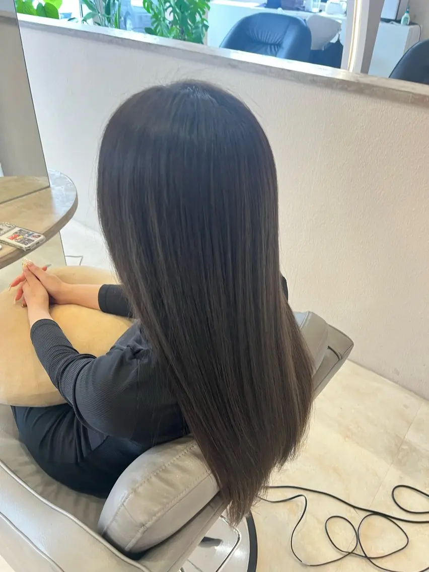 ロング トリートメント 中島 菜々のヘアスタイル