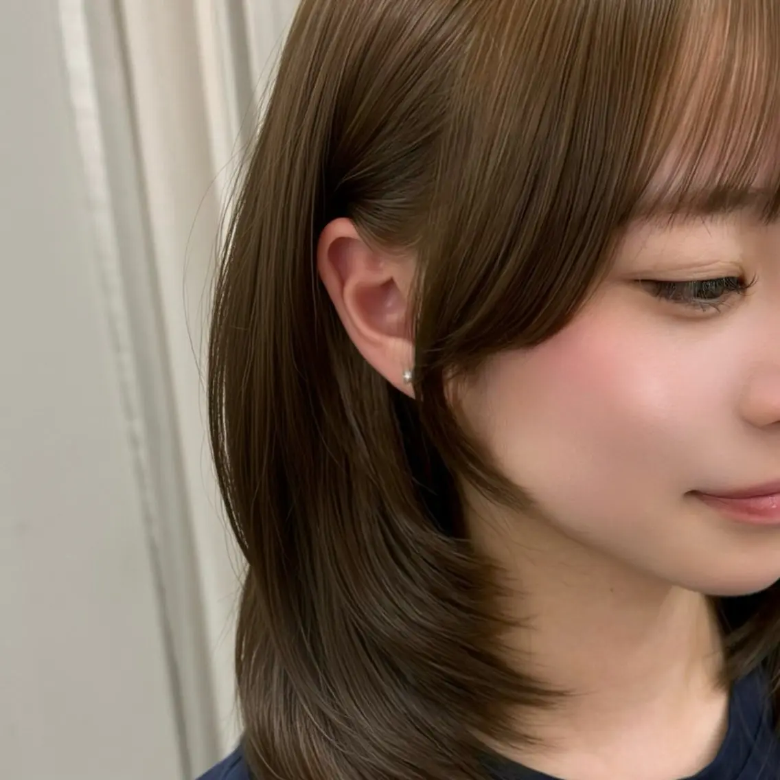 ロング カラー ベージュカラー 透明感カラー ヘーゼル カット ヘアカラー トリートメント ゆいな/天神美容室 /透明感カラー🎀のヘアスタイル
