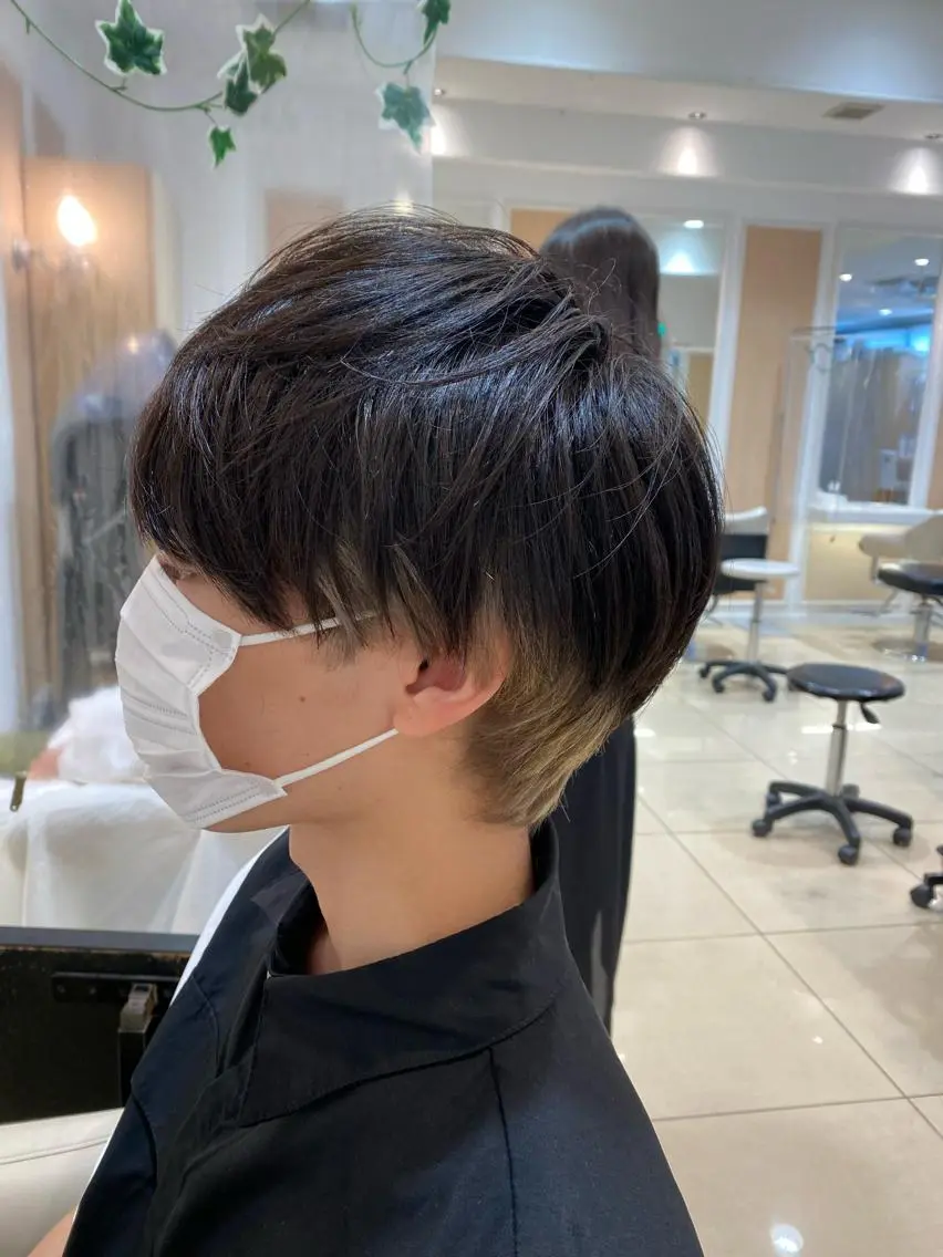 メンズカット+インナーカラー【施術時間150分】の写真