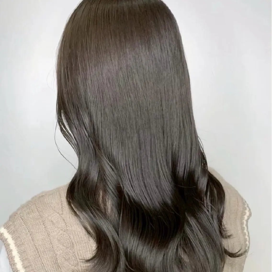 ロング カラー 縮毛矯正/ワンカラー モデル募集🫧羽夏のヘアスタイル