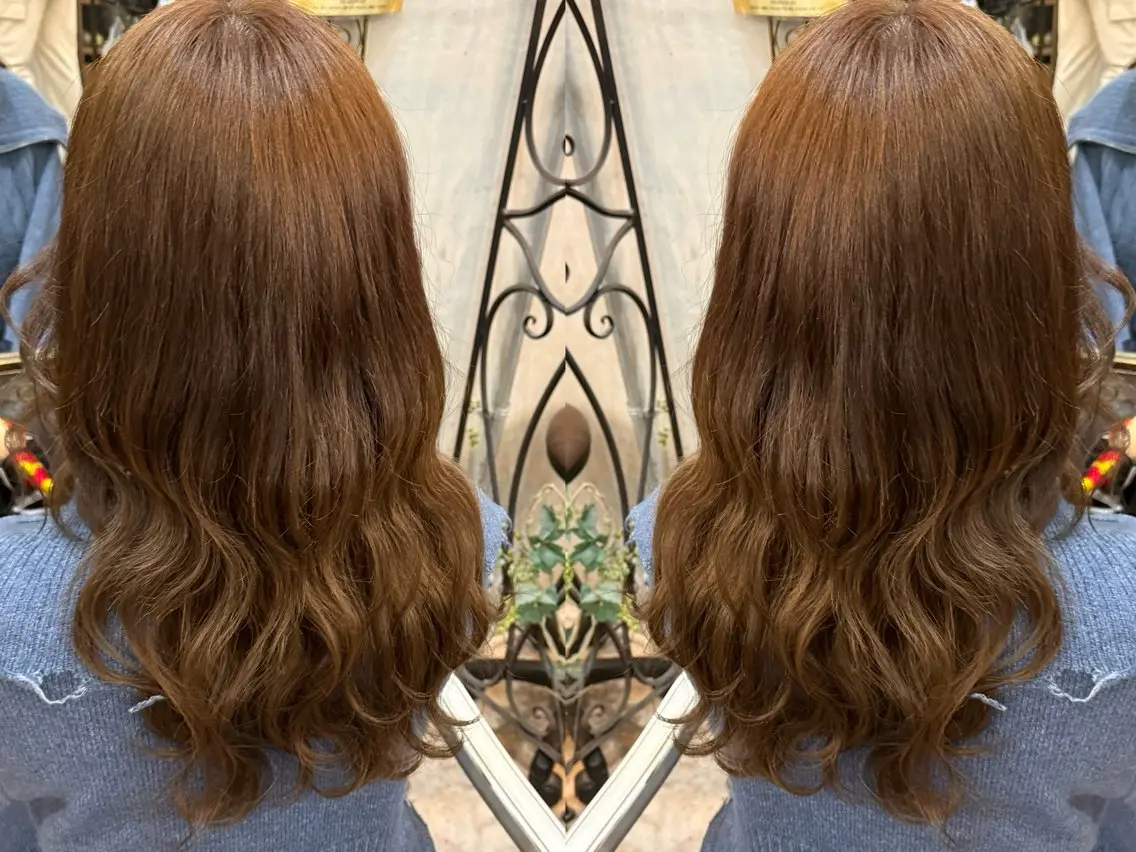 ロング ヘアカラー トリートメント モデル様募集中/ 吉祥寺/ほえみのヘアスタイル