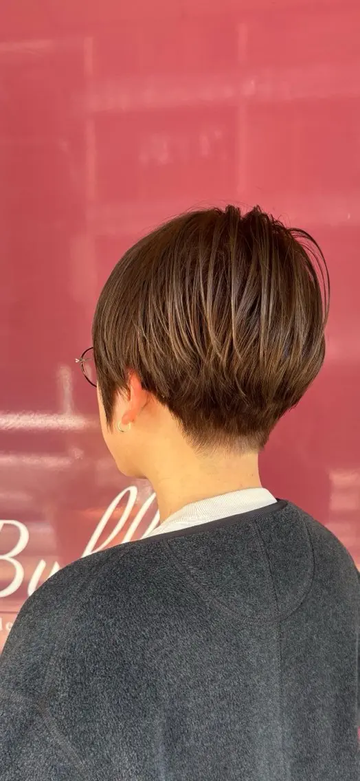 ショート 猪瀬 純子のヘアスタイル
