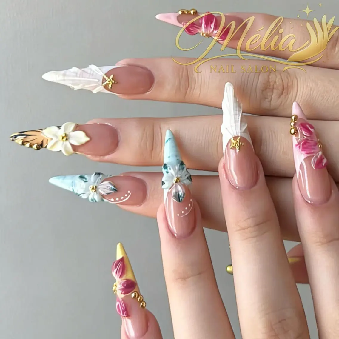 ネイル Melia Nail Nambaのネイルデザイン