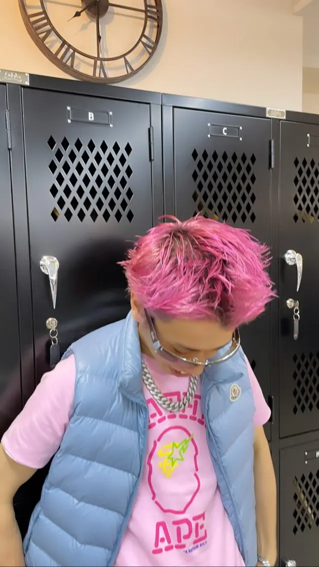 カラー メンズ 重松 丈博のヘアスタイル