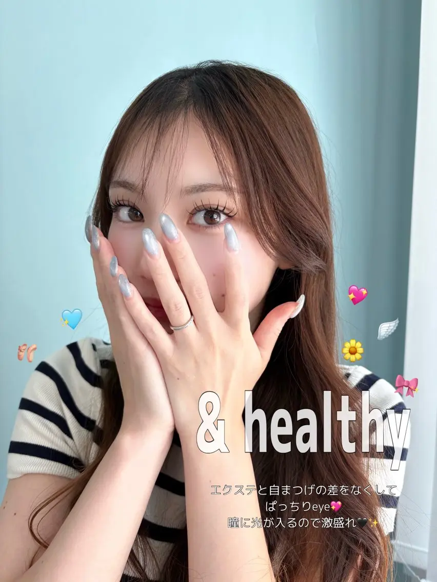 【限定】 LEDエクステ100本+ & healthy(アンドヘルシー)の写真