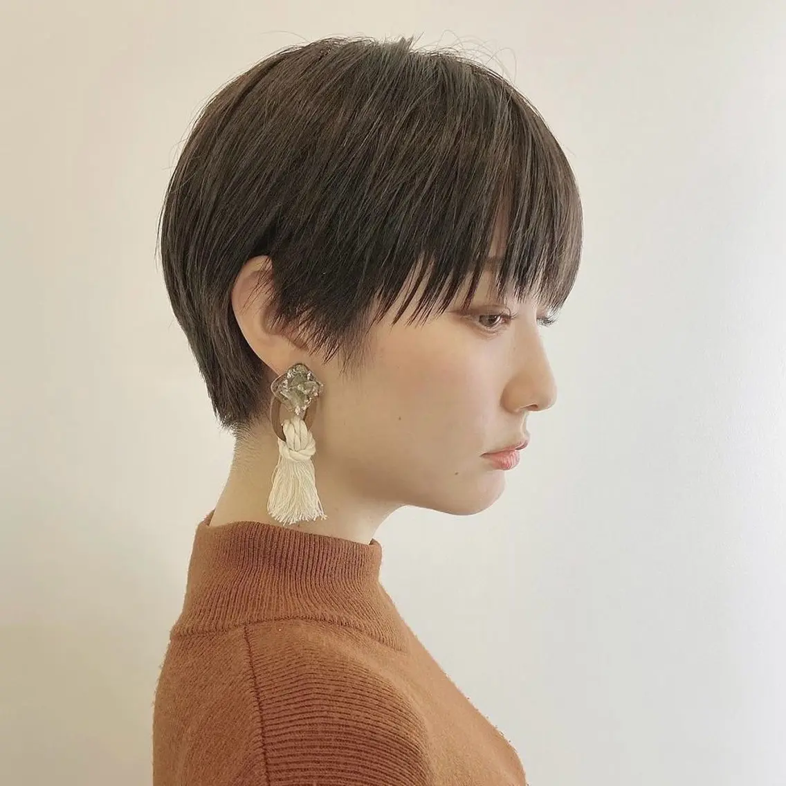 ショート ハンサムショート 丸みショート ショートヘア トリートメント 🌿ボブ パーマ高橋啓太🌿のヘアスタイル