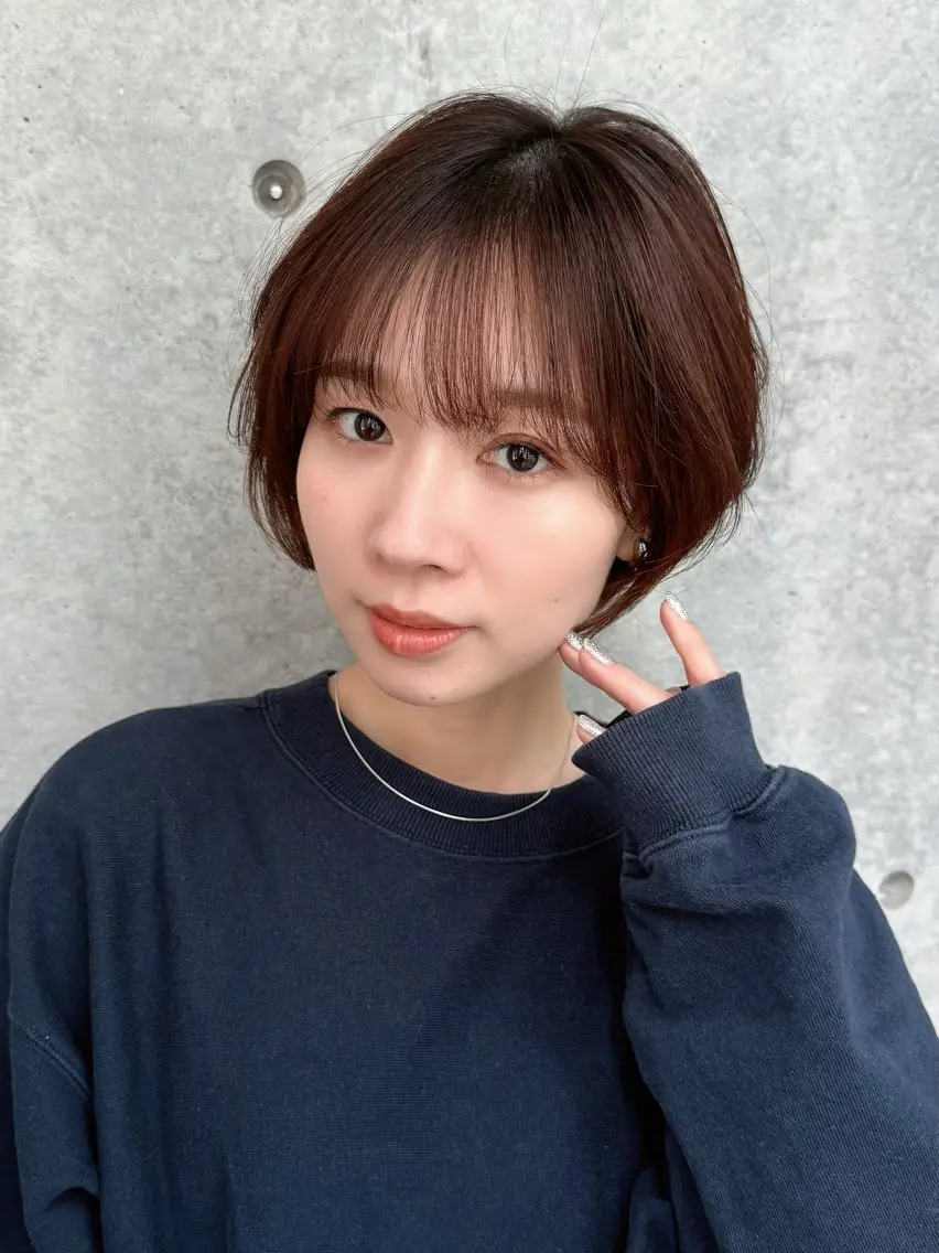 ショート カット ヘアカラー トリートメント 大人美人ショート 杉浦主馬のヘアスタイル