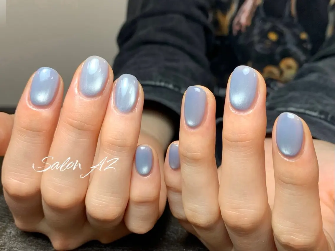 ネイル アートネイル フットネイル フレンチネイル マグネットネイル 持ち込み ハンドネイル salon AZのネイルデザイン