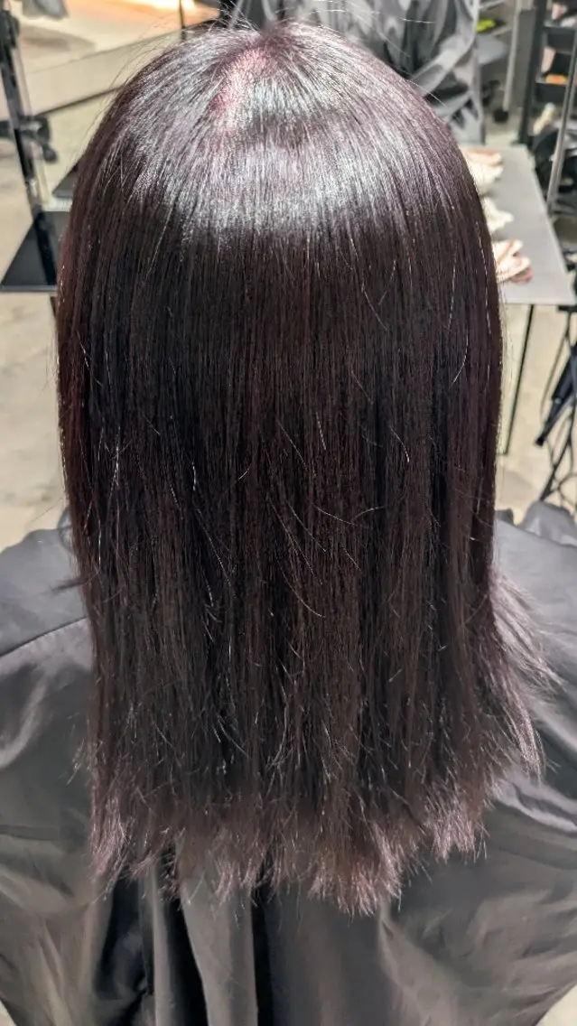 カラー ラベンダーカラー ピンクカラー ピンクラベンダー カット💕 萌萌のヘアスタイル