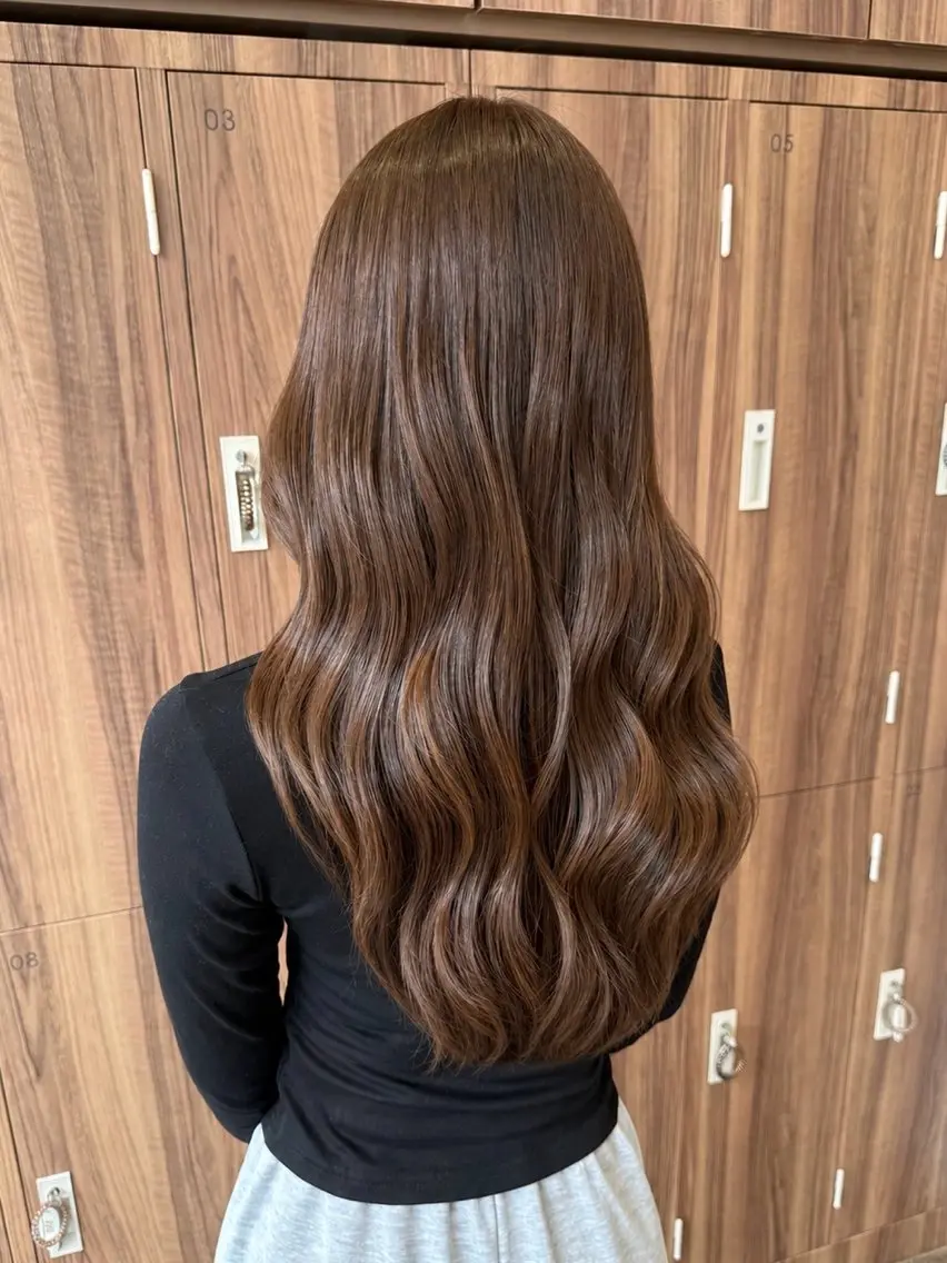 ロング カラー カット ヘアカラー .MANA. 【艶髪ロング】のヘアスタイル