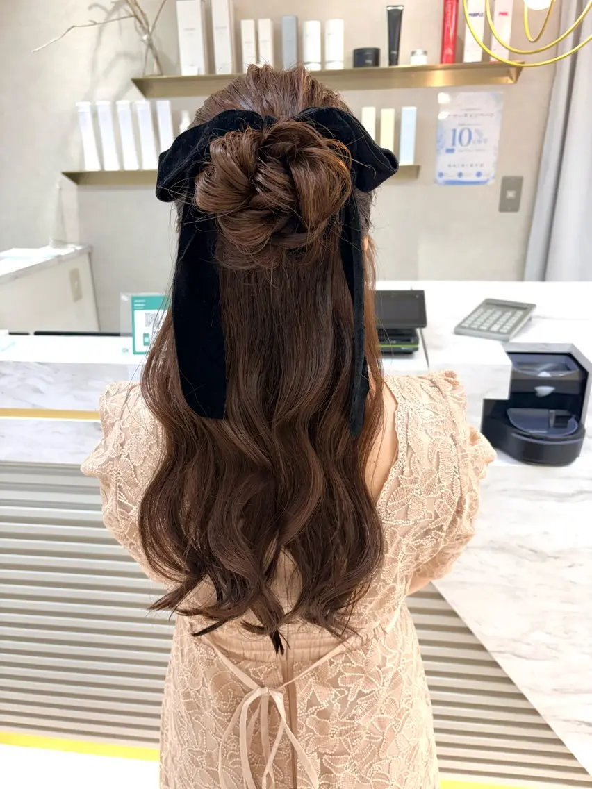 ヘアアレンジ ヘアセット 半個室/透明感カラー /SAKURAのヘアスタイル