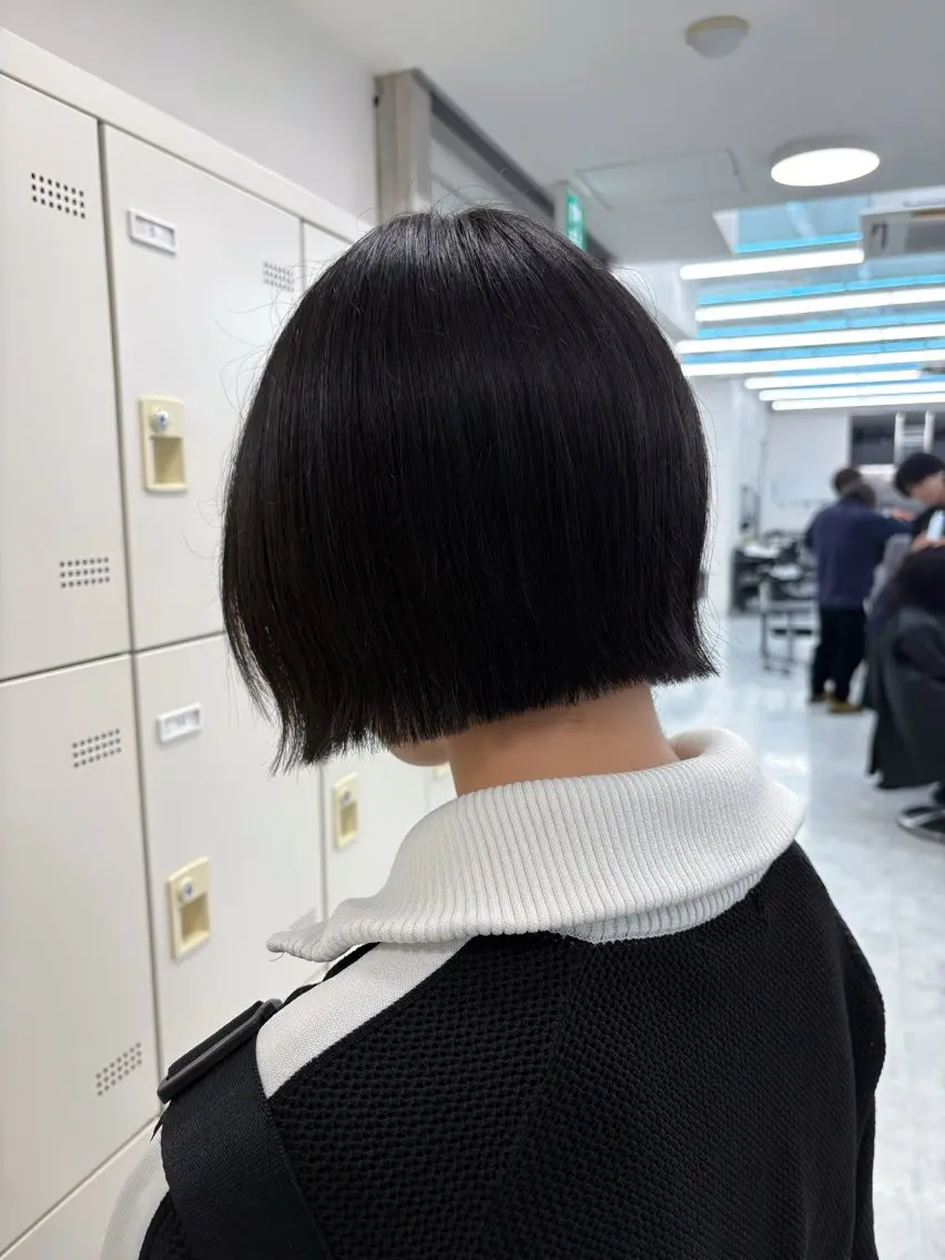 🫧似合わせボブカット🫧+透明感カラーの写真