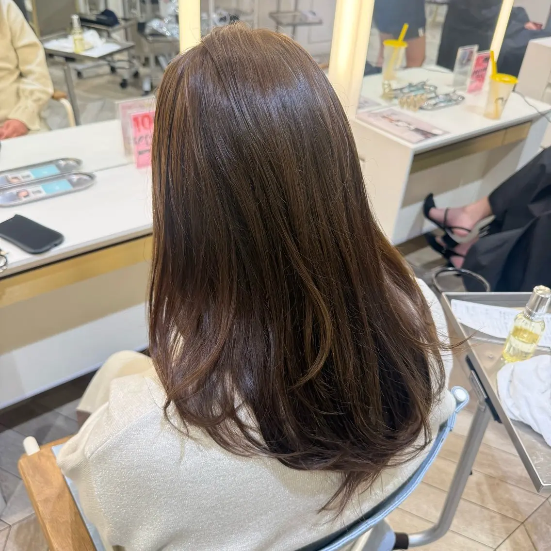 🐬レディースカット+カラー🐬の写真