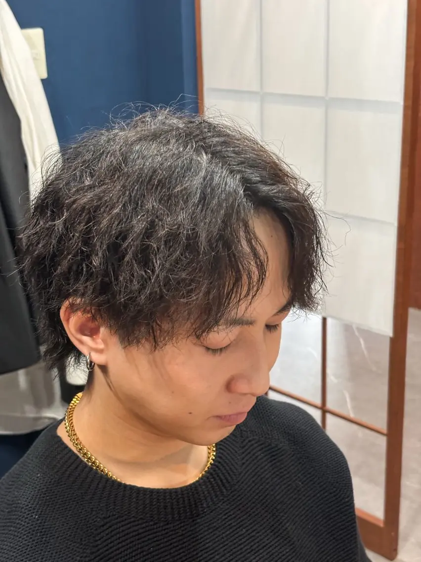 カット(シャンプーブロー付)＋パーマ各種の写真