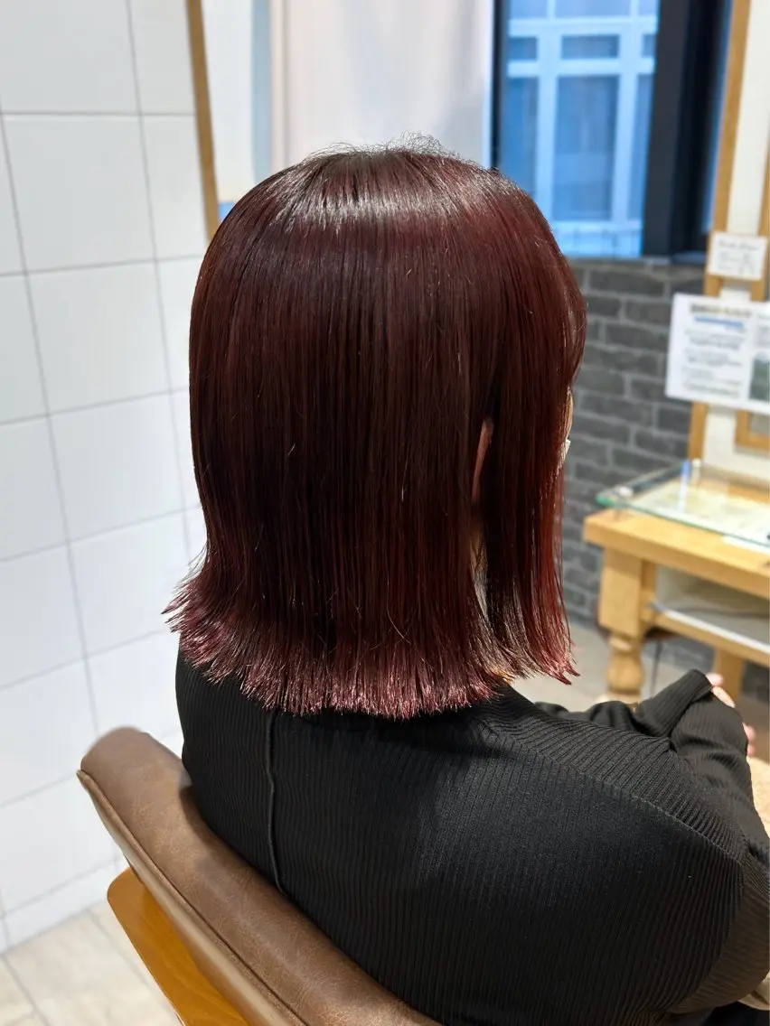 ミディアム カラー カット ヘアカラー トリートメント Ami 🕊✨のヘアスタイル