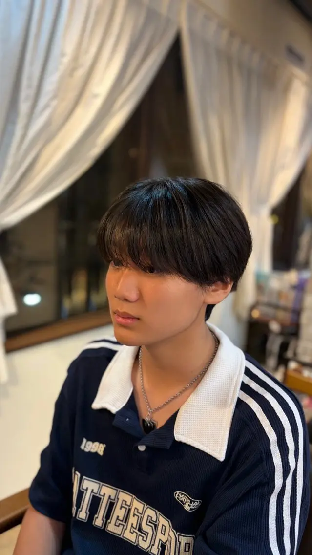 メンズ カット パーマ ACRO Hirokiのヘアスタイル
