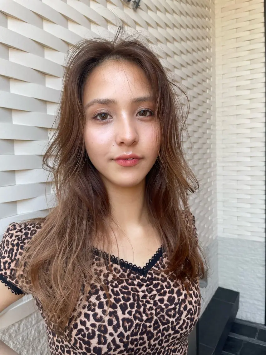 ロング カラー カット 🎀レイヤー/パーマ カラー/ai🎀のヘアスタイル