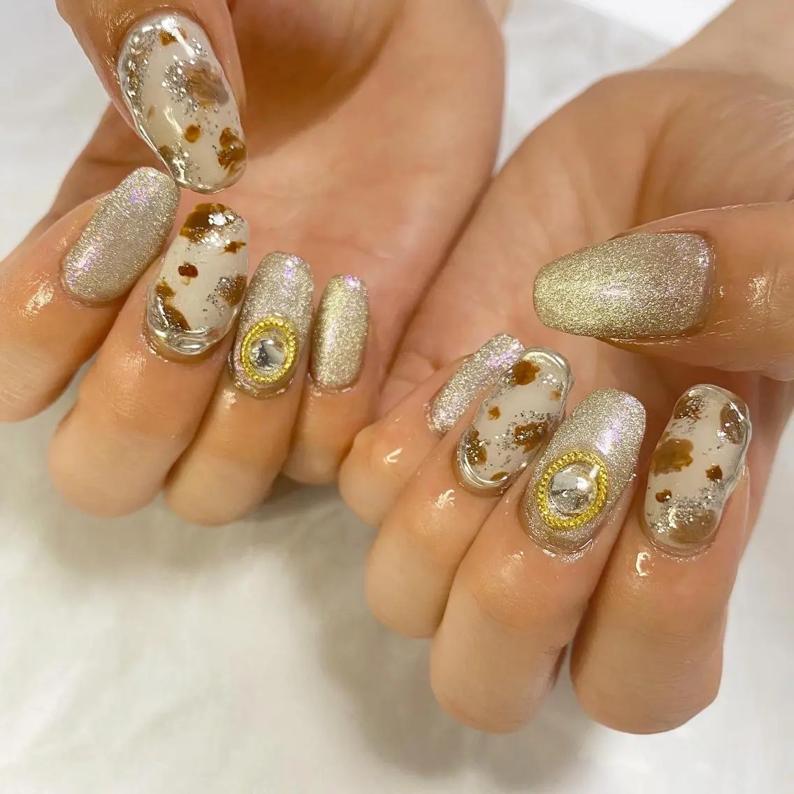 ネイル マグネットネイル Heho nailのネイルデザイン
