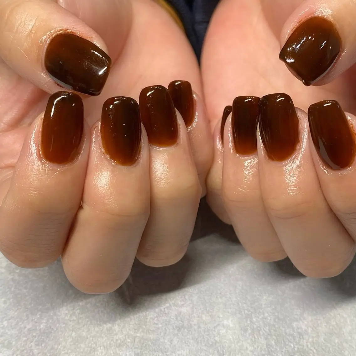 ネイル ワンカラーネイル KONDO RIHO♡のネイルデザイン