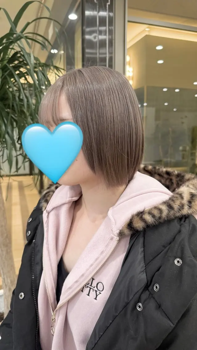 ショート カラー カット ヘアカラー トリートメント 水野 亨祐のヘアスタイル