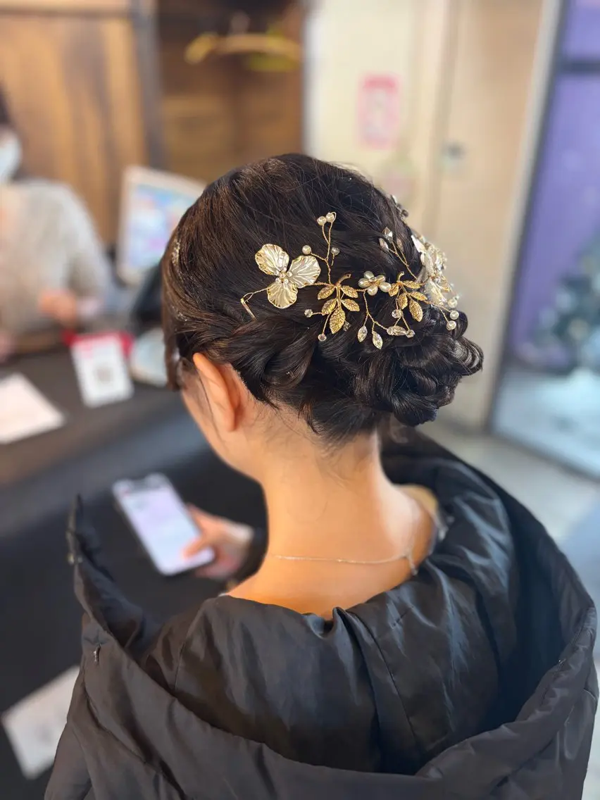 ヘアアレンジ ヘアセット NAGONSTYLE 田村　莉生のヘアスタイル