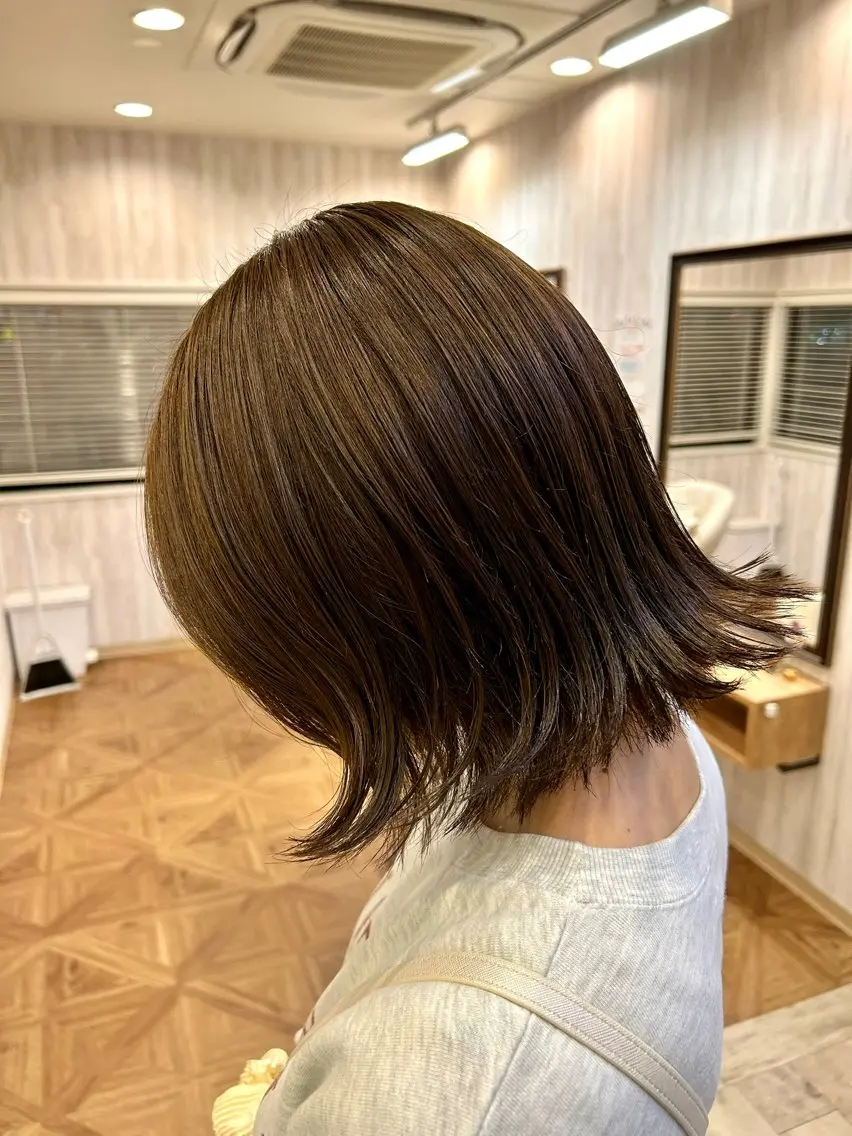【モデル募集】カラー+ミルボン2ステップトリートメント¥3,000 ※ お支払いは現金のみ※の写真
