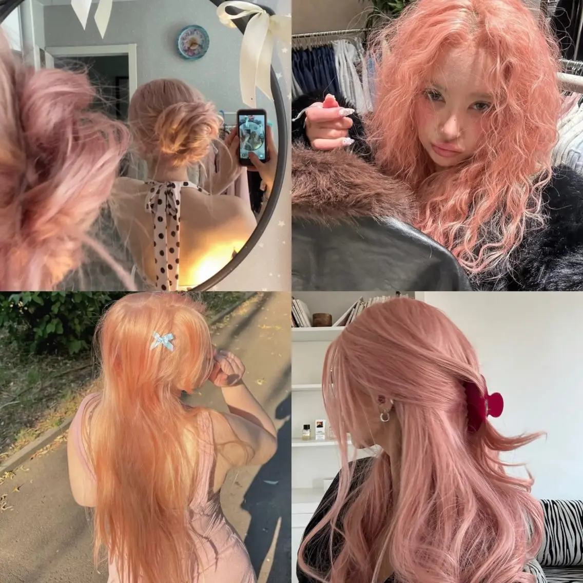 ロング カラーモデル🩶 Hinaのヘアスタイル