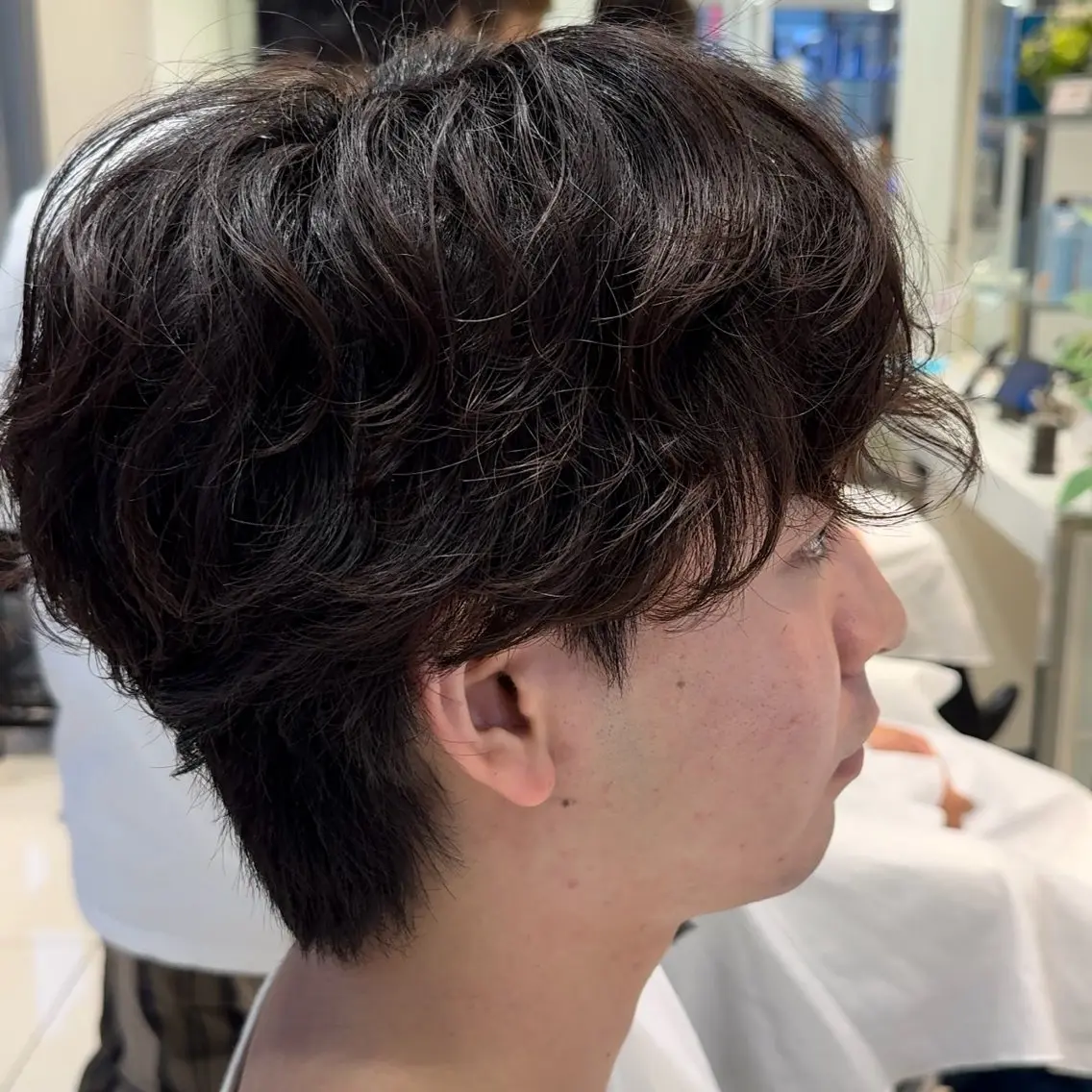 パーマ メンズ メンズパーマ メンズ縮毛矯正 ♠️店長下平隼人のヘアスタイル