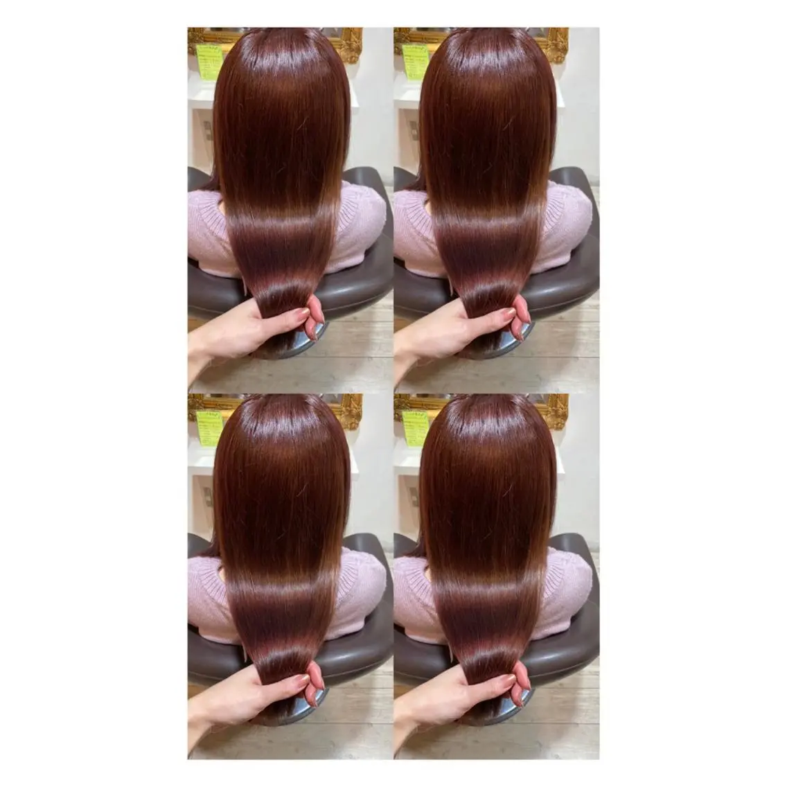 ロング カラー ヘアカラー トリートメント 店長✨レイヤー✖️ 髪質改善✖️韓国ヘアのヘアスタイル