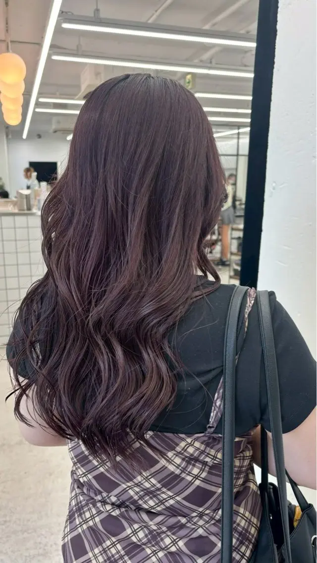 【さりげなく可愛い🫧】ナチュラル暖色カラー+トリートメントの写真