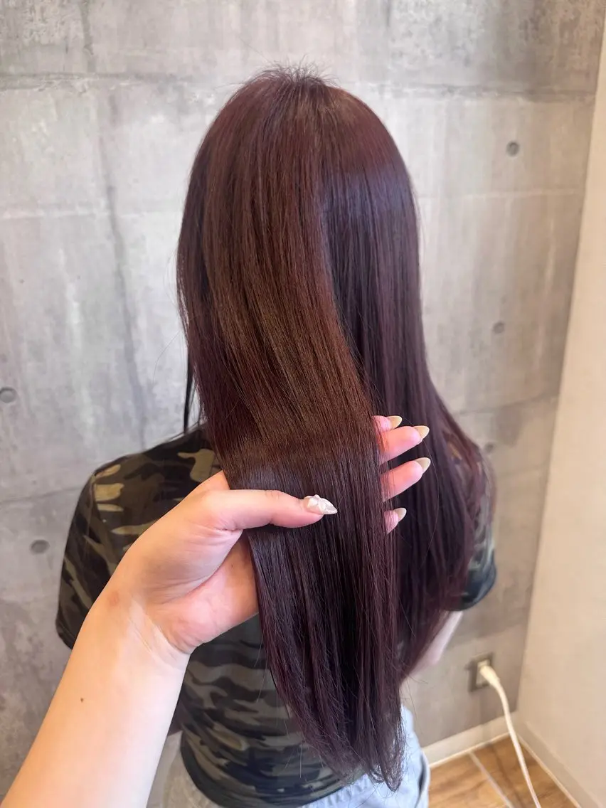 ロング ヘアカラー トリートメント kana🌻 /attraのヘアスタイル