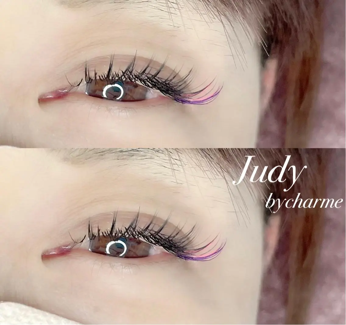 マツエク・マツパ 付け放題 フラットラッシュ パリジェンヌラッシュリフト セーブル マツエク Judy by charmeのマツエク・マツパデザイン