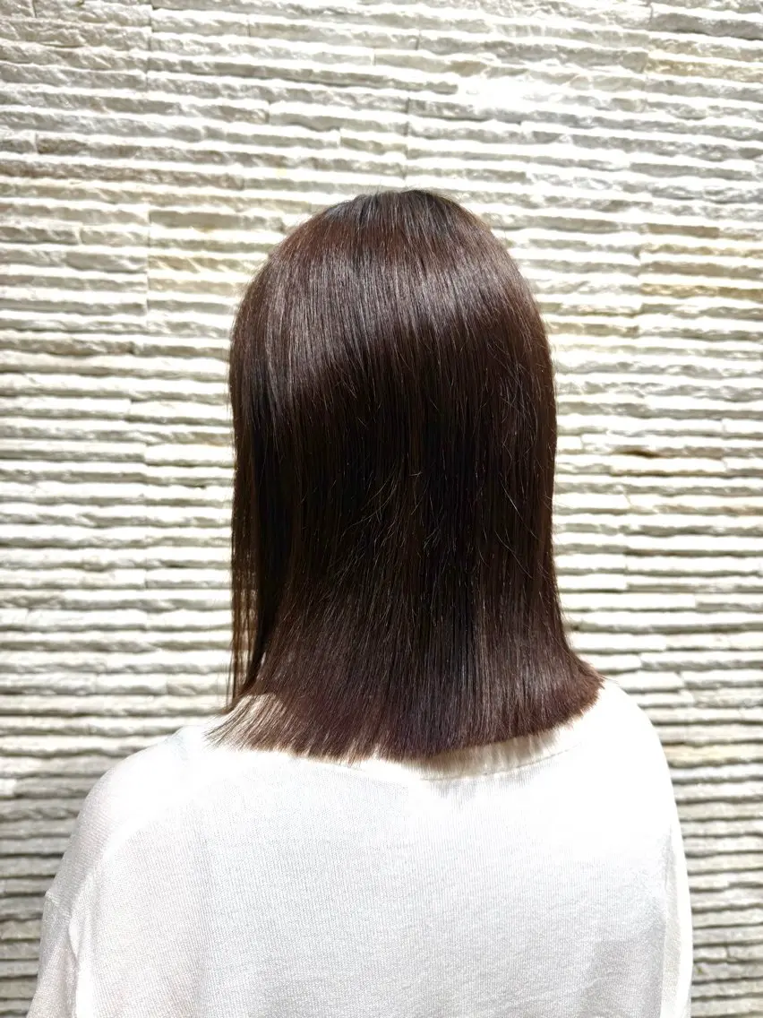 ミディアム 脇田 愛理のヘアスタイル
