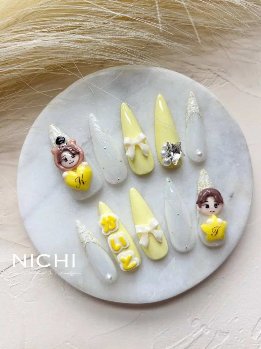 ネイル ハンドネイル NICHI 田所梨英のネイルデザイン