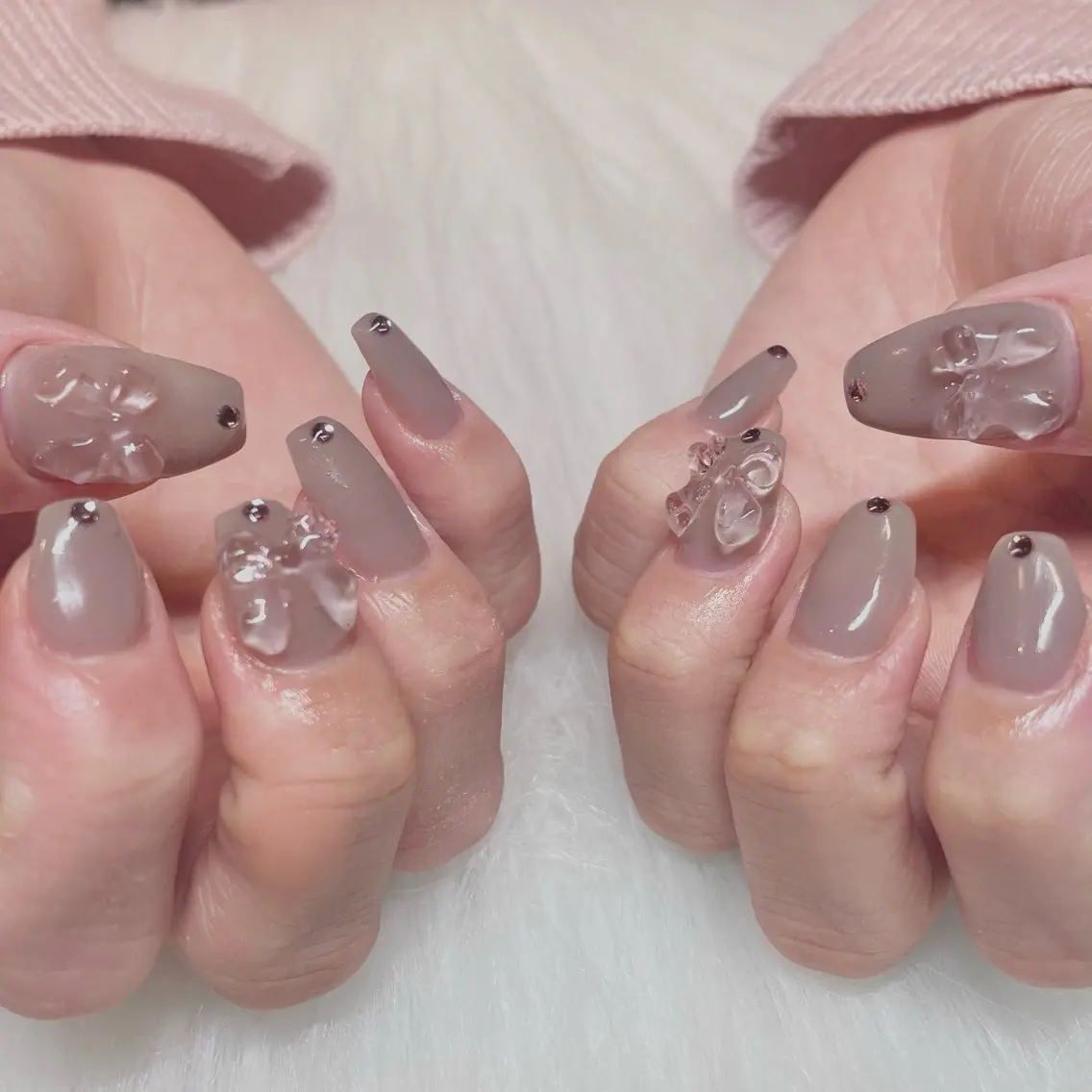 ネイル ハンドネイル Nail ヌシん家 AKANEのネイルデザイン