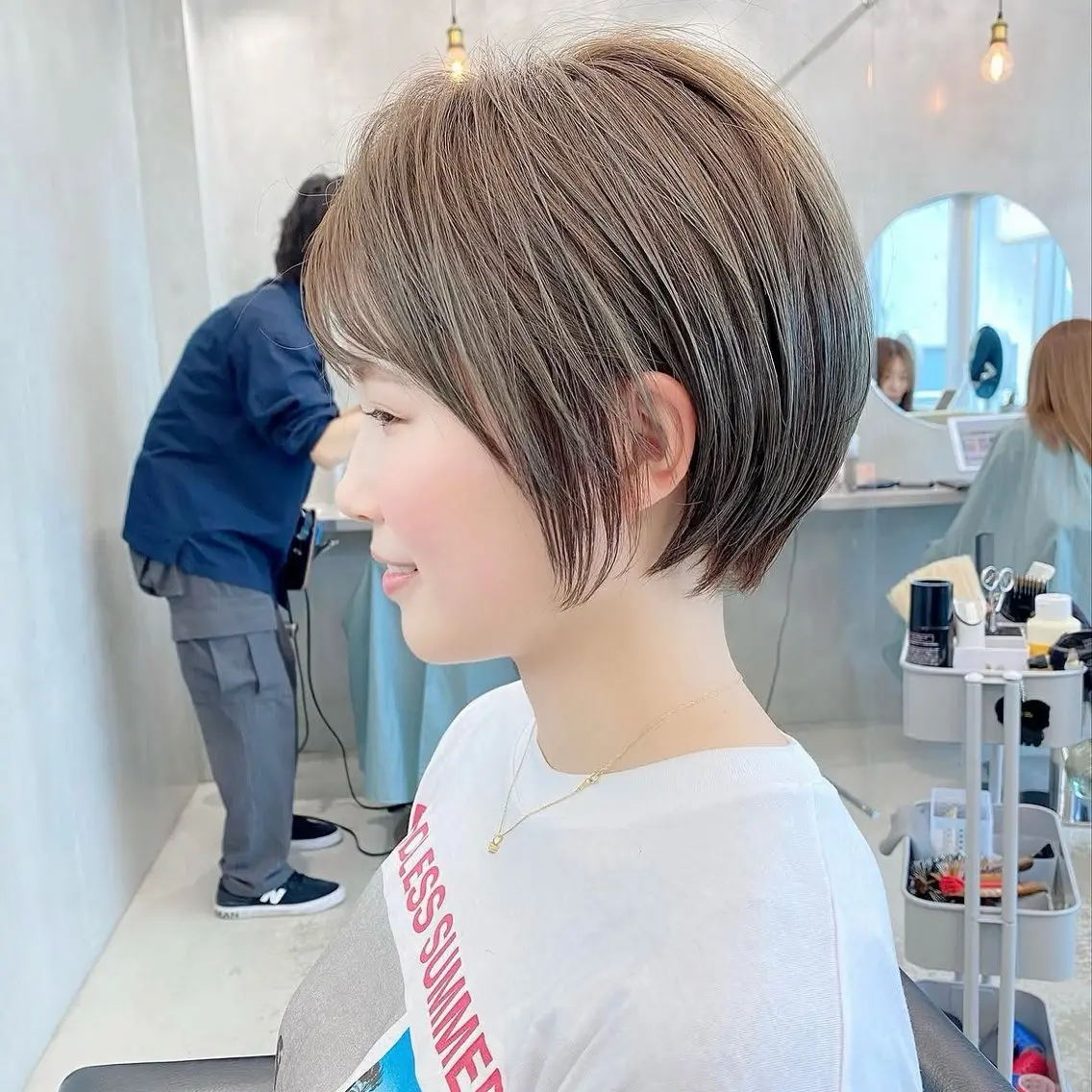 ショート カラー カット ヘアカラー おぐらみゆう 🍎ボブ/ショートのヘアスタイル