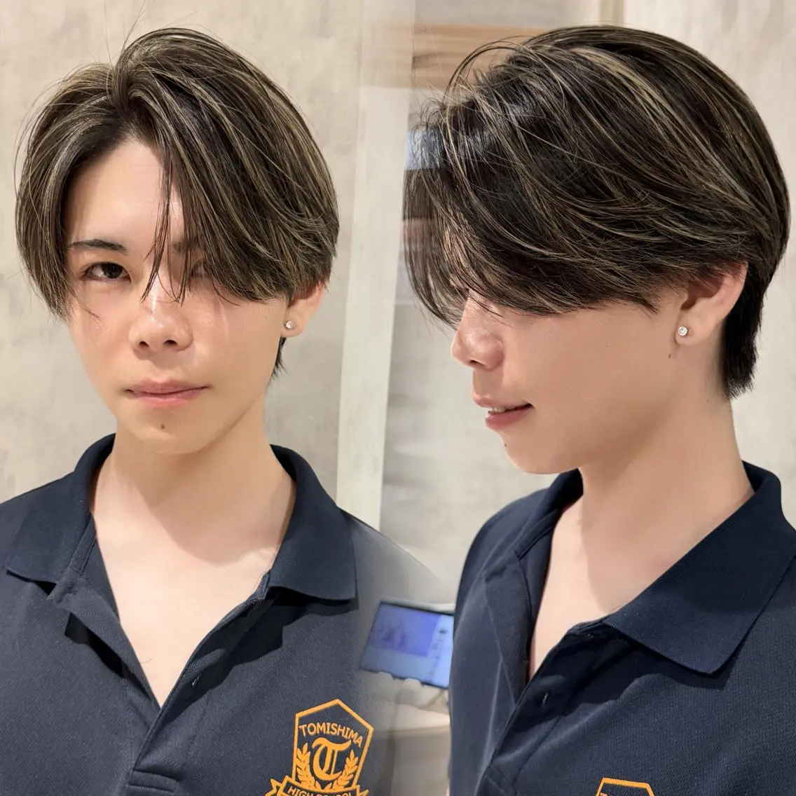 ショート メンズ カット 原田 昊生のヘアスタイル
