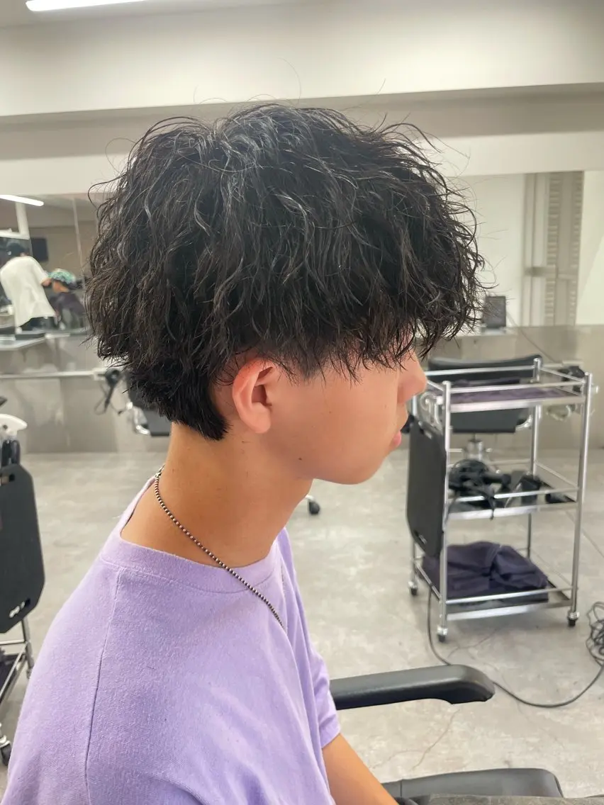 パーマ メンズ カット パーマ 町田エリアＮｏ．１/ パーマ特化/太田京希のヘアスタイル